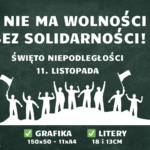 11 LISTOPADA DEKORACJA XXL – POLSKA NIE ZGINIE DOPÓKI MY ŻYJEMY