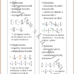 Zakładki matematyczne – ułamki dziesiętne