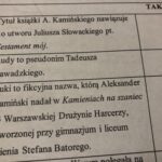 DYKTANDA – CH ORAZ H – inspirowane Akademią Pana Kleksa – idealne dla klas 4-6!