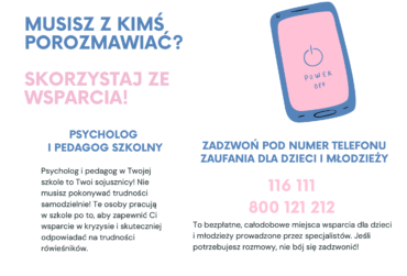 Możesz pomóc! Wsparcie rówieśnicze kryzys psychiczny dzieci i nastolatków