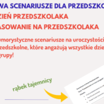 Zestaw PASOWANIE NA UCZNIA : Dyplom, Oznaka, Plan Lekcji, Zawieszka do Książki