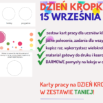 Dzień kropki – karta pracy1! W zestawie TANIEJ! Info w opisie