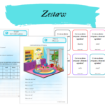 Egzamin ósmoklasisty: 250 reakcji (test) , 25 listeningów + pytania + transkrypcje + Answer Key