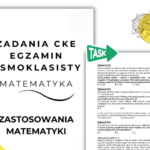 Notatki wizualne Egzamin ósmoklasisty – Zastosowania matematyki