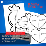 Słówka Na Słodko – Zestaw 3 gier edukacyjnych do nauki słownictwa z „Shine on 2” – Unit 4 Home, Sweet Home