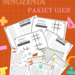 Mnożenie przez 3,4,5,6,7,8,9 – gra w parach