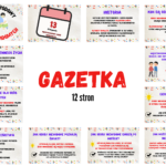 MIKOŁAJKI – Mikołaj – Boże Narodzenie – GIRLANDA – biblioteka – świetlica – przedszkole – gazetka – wersja 4