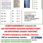 Jak dostosować matematykę, słabowidzenie klasy I-III