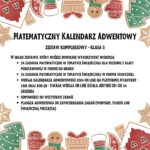 Matematyczny Kalendarz Adwentowy – klasa 4