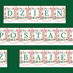 DZIEŃ POSTACI Z BAJEK – biblioteka – świetlica – przedszkole – GIRLANDA – gazetka – wersja 2