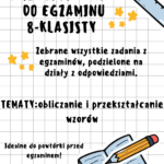 Przygotowanie do egzaminu 8-klasisty. Działania na ułamkach