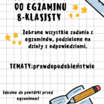 Przygotowanie do egzaminu 8-klasisty. OBLICZANIE I PRZEKSZTAŁCANIE WZORÓW