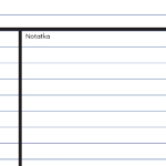 Notatka Cornella – kreatywny i efektywny sposób notowania – kratka