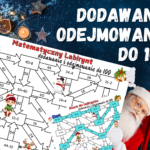 MATEMATYCZNY LABIRYNT – dodawanie i odejmowanie do 100, klasa 3, Boże Narodzenie, Święta, Mikołajki, zima