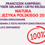 Powtórka słownictwa i use of english – matura B1/B2 – człowiek