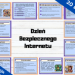 Dzień Bezpiecznego Internetu – gazetka, 20 plansz