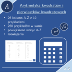 Sześcian liczb naturalnych | matematyka | 26 kolumn