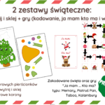 ?⭐️?Wytnij i sklej – zestaw świąteczny ?⭐️? MEGA PROMOCJA tylko 4 zł