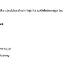 Test- poruszanie się człowieka. układ kostny