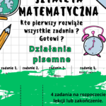 Sztafeta matematyczna- ZEGAR ( godziny i czas )