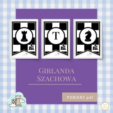 ♟️ Girlanda „Szkolny Turniej Szachowy” – wyjątkowa dekoracja na każde zawody! ♟️🏆