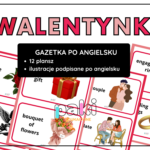 Walentynki // gazetka // materiały na angielski // MEGA PAKA