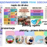 Gazetka szkolna- Dzień Praw Człowieka 10.12 – 13 Kolorowych kart a4