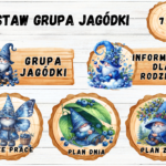 Zestaw grupowy grupa „jagódki” 2