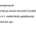 Opis przeżyć Jana Kochanowskiego